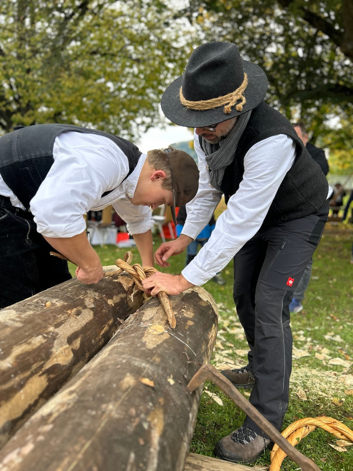 12.10.2025 Schiltacher Flößer zu Gast beim Flößerfest in Altoberndorf