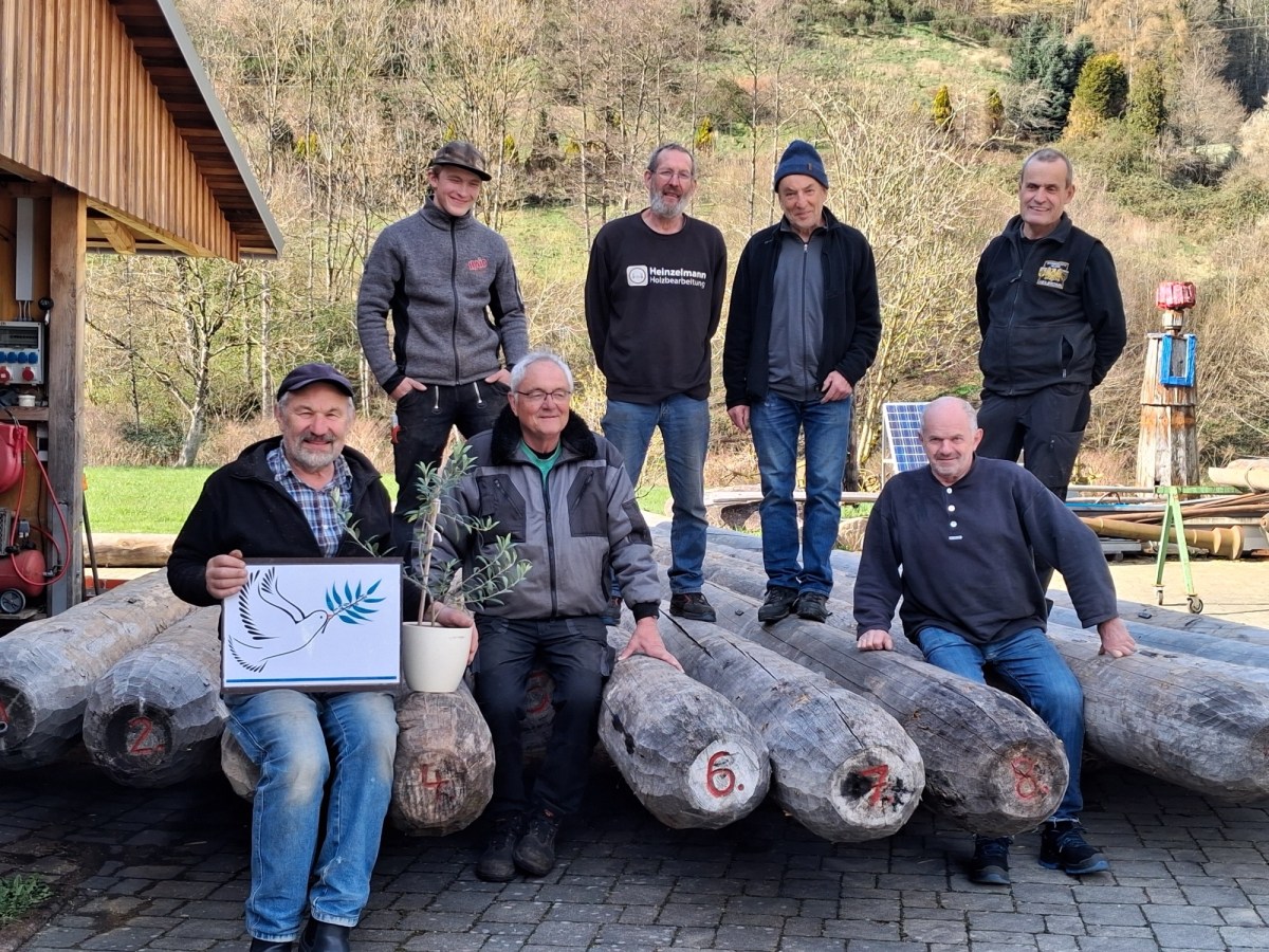 02.04.2026 Flößer bereiten Floßfahrt auf Saar und Mosel vor