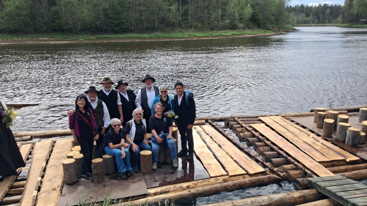 14.-17.05.2026 Schiltacher Flößer beim internationalen Flößertreffen&nbsp;in Lettland